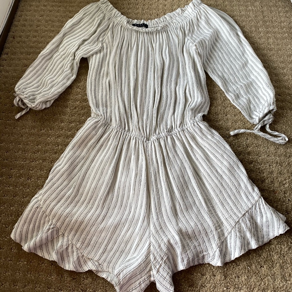 Maven west off the shoulder romper